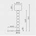 Напольный светильник MODELUX ML.700.01FL CR Modelux Напольный светильник MODELUX ML.700.01FL CR Modelux