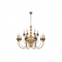 Подвесная люстра Lady 88003-10+5 GD