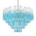 Подвесная люстра Murano 10580/800 Clear blue Подвесная люстра Murano 10580/800 Clear blue