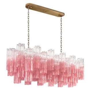 Подвесная люстра Murano 10580/1000R Clear pink