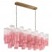 Подвесная люстра Murano 10580/1000R Clear pink