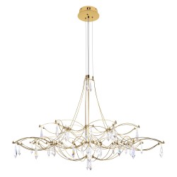 Подвесная люстра Mira 10590/1000 Gold Asfour Loft It