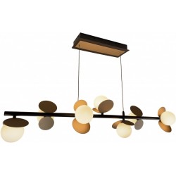 Подвесной светильник Savage C4644-7 MBK+SGD