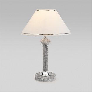 Интерьерная настольная лампа Lorenzo 60019/1 мрамор