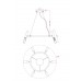Подвесной светильник Match FR6109PL-06G Freya