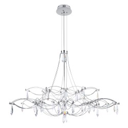 Подвесная люстра Mira 10590/1000 Silver Asfour Loft It