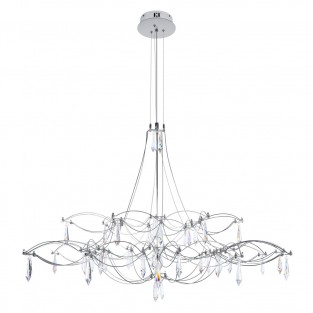 Подвесная люстра Mira 10590/1000 Silver Asfour
