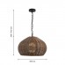 Подвесной светильник Wicker 4883-1P