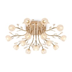 Потолочная люстра Fioress FR5571CL-15G Freya Потолочная люстра Fioress FR5571CL-15G Freya