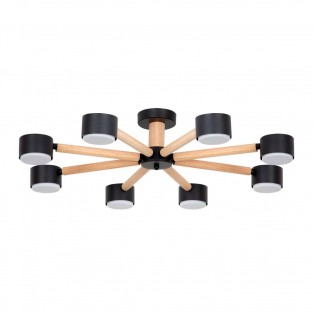 Потолочная люстра Tenda A1624PL-8BK