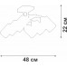 Потолочная люстра V2833-1/6PL Потолочная люстра V2833-1/6PL