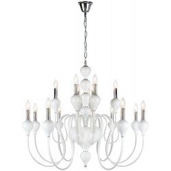 Подвесная люстра Lady 88003-10+5 WH