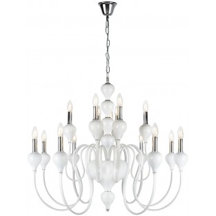 Подвесная люстра Lady 88003-10+5 WH