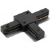 Соединитель DK Track Black (SOLID BASE) | DK ТРЕК ЧЕРНЫЙ (СОЛИД БЕЙС) TR1103-BK Denkirs