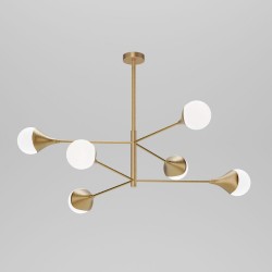 Потолочная люстра Calyx 60168/6 латунь