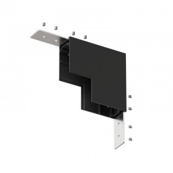 Соединитель угловой SMART 48V BASE | СМАРТ 48V БЕЙС TR8518-BK Соединитель угловой SMART 48V BASE | СМАРТ 48V БЕЙС TR8518-BK