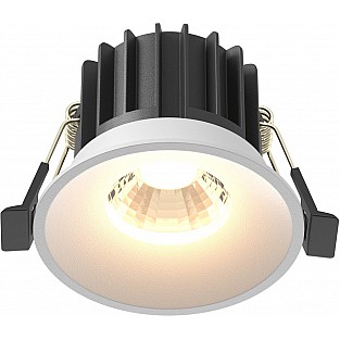 Точечный светильник Round DL058-12W3K-W