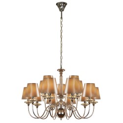 Подвесная люстра Rolling P2406-10+5 Nickel