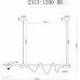 Подвесной светильник Cross 2313-1200 BR Подвесной светильник Cross 2313-1200 BR
