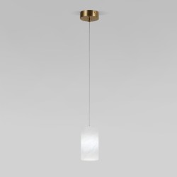 Подвесной светильник Marba 304052 алебастр / латунь Eurosvet
