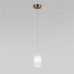 Подвесной светильник Marba 304052 алебастр / латунь Eurosvet