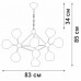 Подвесная люстра V43200-13/10