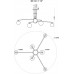 Потолочная люстра Stacy MR1013-6P