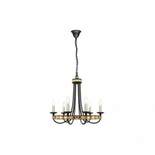 Подвесная люстра Dream 10190-6P BK