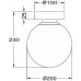 Настенно-потолочный светильник Basic form MOD321WL-01W1