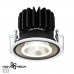 358514 SPOT NT21 000 черный Светильник встраиваемый светодиодный IP20 LED 4000К 30W 220V BIND