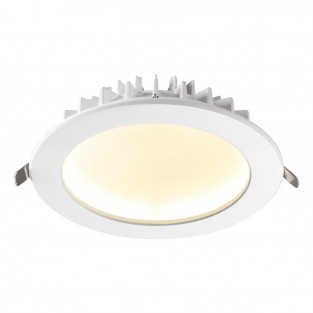 358807 SPOT NT21 237 белый Светильник встраиваемый светодиодный IP20 LED 20W 1600Лм 3000K 100-240V GESSO