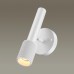 4239/1W HIGHTECH ODL21 169 белый/металл Настенный св-ник выкл на плафоне IP20 LED GU10 10W MEHARI