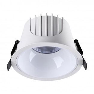 358698 SPOT NT21 207 белый Светильник встраиваемый светодиодный IP20 LED 4000К 30W 100-265V KNOF