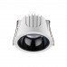 358691 SPOT NT21 207 белый/черный Светильник встраиваемый светодиодный IP20 LED 4000К 10W 100-265V KNOF