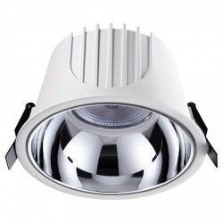 358701 SPOT NT21 207 белый/хром Светильник встраиваемый светодиодный IP20 LED 4000К 40W 100-265V KNOF