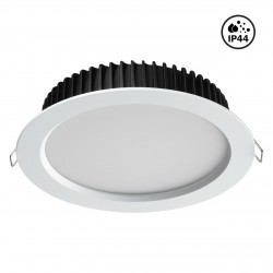 358304 NT19 000 белый Встраиваемый св-к (драйвер в комплект не входит) IP44 LED 3000K 20W 85-265V DR