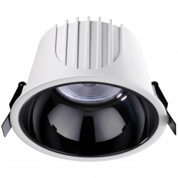 358703 SPOT NT21 207 белый/черный Светильник встраиваемый светодиодный IP20 LED 4000К 40W 100-265V KNOF