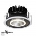358513 SPOT NT21 000 черный Светильник встраиваемый светодиодный IP20 LED 4000К 20W 220V BIND