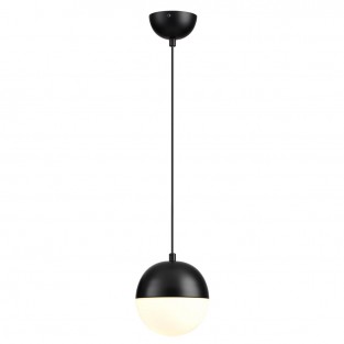 4958/1 PENDANT ODL22 243 черный/металл/белый/стекло Подвес E27 1*40W PINGA