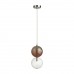 4980/1C PENDANT ODL22 239 хром/ темн.бордовый/стекло Подвес G9 1*40W TWIXY