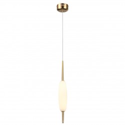 4792/12L PENDANT ODL21 008 бронзовый/белый Подвес LED 12W SPINDLE