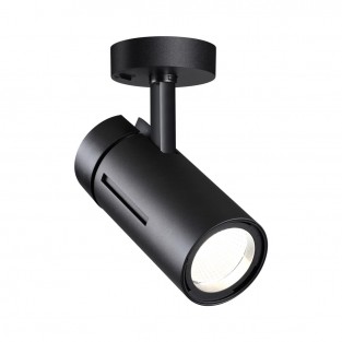 358597 OVER NT21 000 черный Светильник накладной светодиодный IP20 LED 4000K 30W 175-245V DEP