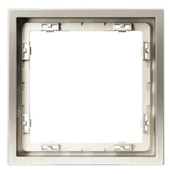 Рамка металлическая на 1 пост, S70 Metal (никель) Рамка металлическая на 1 пост, S70 Metal (никель)