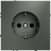 Розетка встраиваемая VOLTUM S70 с заземлением 16А, (титан) Voltum Розетка встраиваемая VOLTUM S70 с заземлением 16А, (титан) Voltum