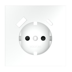 Накладка для розетки с заземлением и защитными шторками, с USB A+C, S70 (белый матовый) Накладка для розетки с заземлением и защитными шторками, с USB A+C, S70 (белый матовый)