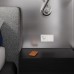 Накладка для розетки с заземлением и защитными шторками, с USB A+C, S70 (хлопок) Voltum