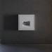 Накладка для розетки TV+RJ45 кат. 6, S70 (серый) Voltum Накладка для розетки TV+RJ45 кат. 6, S70 (серый) Voltum