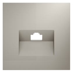 Накладка для розетки компьютерной RJ45 кат.6, S70 (кашемир) Накладка для розетки компьютерной RJ45 кат.6, S70 (кашемир)