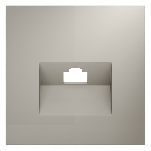 Накладка для розетки компьютерной RJ45 кат.6, S70 (кашемир)