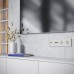Накладка для розетки TV+RJ45 кат. 6, S70 (хлопок) Voltum Накладка для розетки TV+RJ45 кат. 6, S70 (хлопок) Voltum